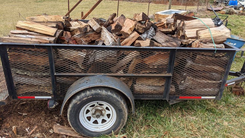 Trailer With Firewood